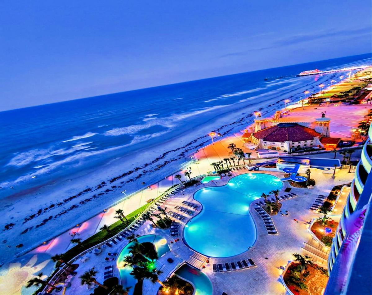 16Th Floor 1 Bedroom Resort Condo Direct Oceanfront Wyndham Ocean Walk Resort Daytona Beach 1605 エクステリア 写真