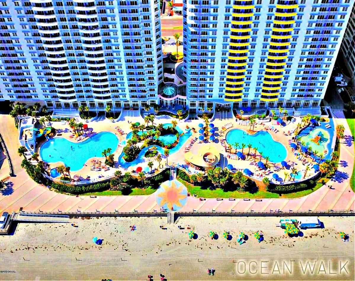 16Th Floor 1 Bedroom Resort Condo Direct Oceanfront Wyndham Ocean Walk Resort Daytona Beach 1605 エクステリア 写真